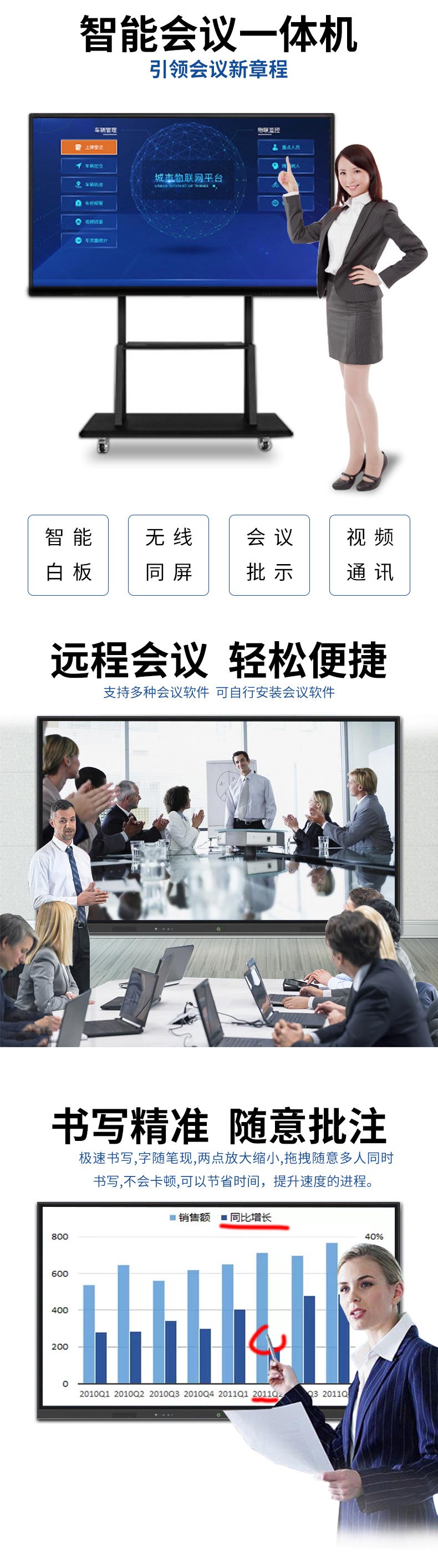 86寸會議一體機高清圖