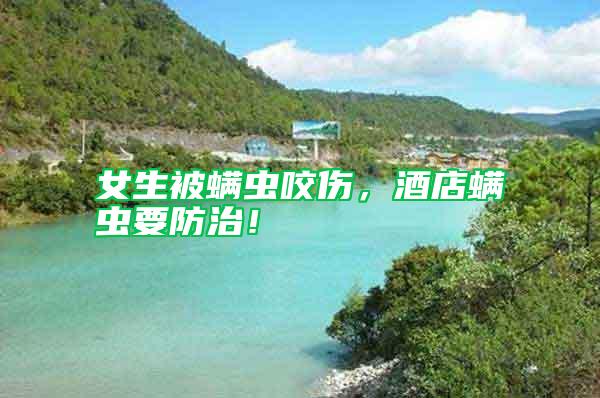 女生被螨蟲咬傷，酒店螨蟲要防治！