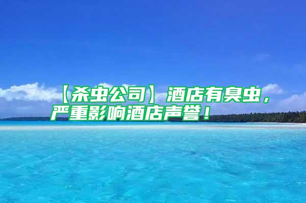 【殺蟲(chóng)公司】酒店有臭蟲(chóng)，嚴(yán)重影響酒店聲譽(yù)！