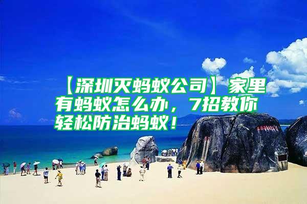 【深圳滅螞蟻公司】家里有螞蟻怎么辦，7招教你輕松防治螞蟻！