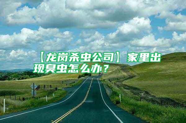 【龍崗殺蟲公司】家里出現臭蟲怎么辦？